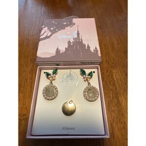 Disney Kingdoms & Castles Collection Bambi Earrings & Charm Set